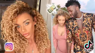 Jena Frumes is expecting her first baby with her boyfriend, Jason Derulo.