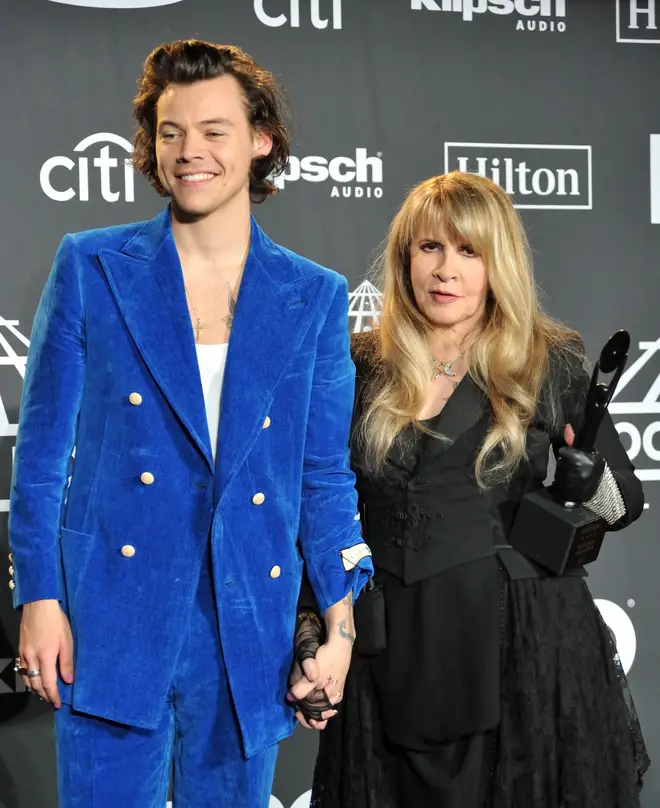 Harry Styles and Stevie Nicks are good friends.