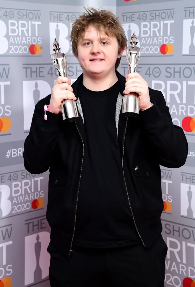 Lewis Capaldi scooped 'Best New Artist' and 'Song of the Year' at the 2020 BRITs.