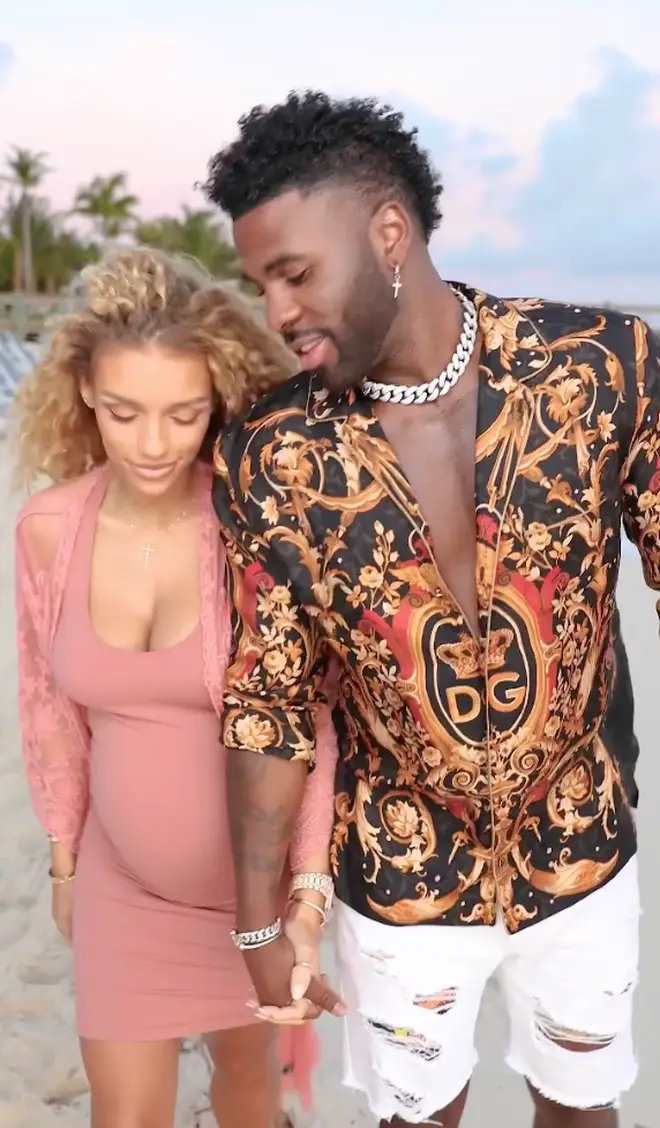 Jason Derulo and Jena Frumes are expecting their first baby together.