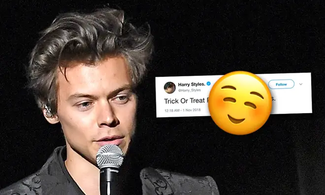 Harry Styles posted om Twitter for the first time since July 2018