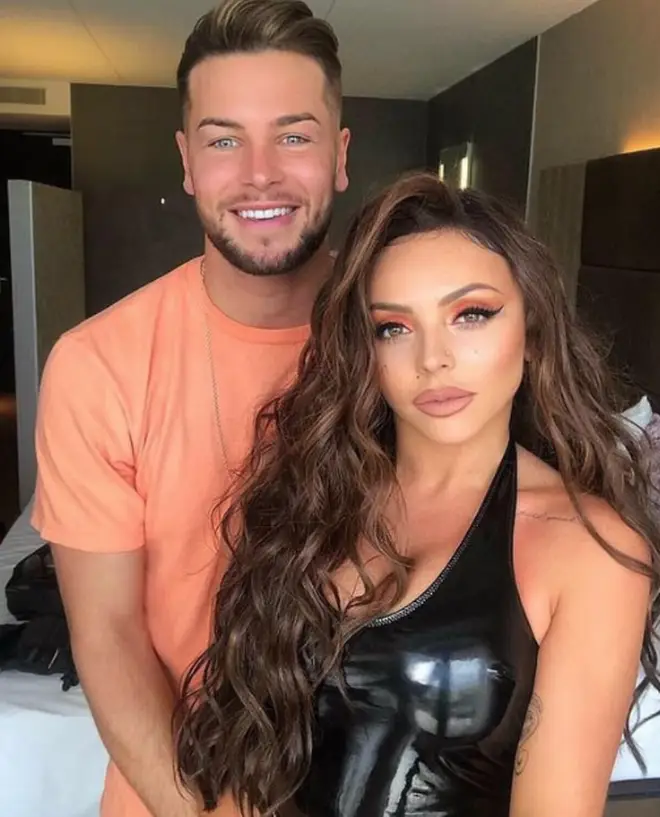 Jesy Nelson and Chris Hughes first started dating in 2018.