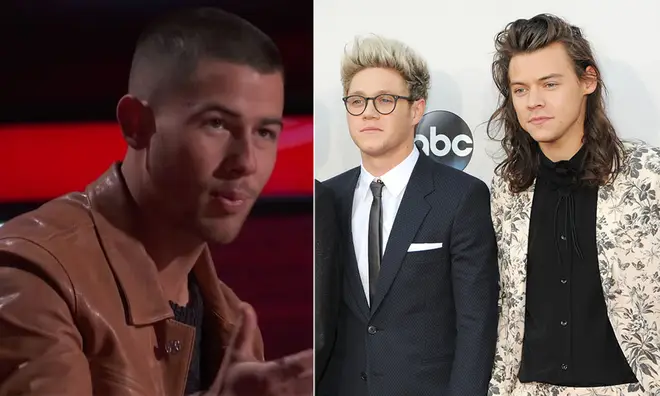 Nick Jonas said Harry Styles and Niall Horan were doing a 'good job' in their solo careers.