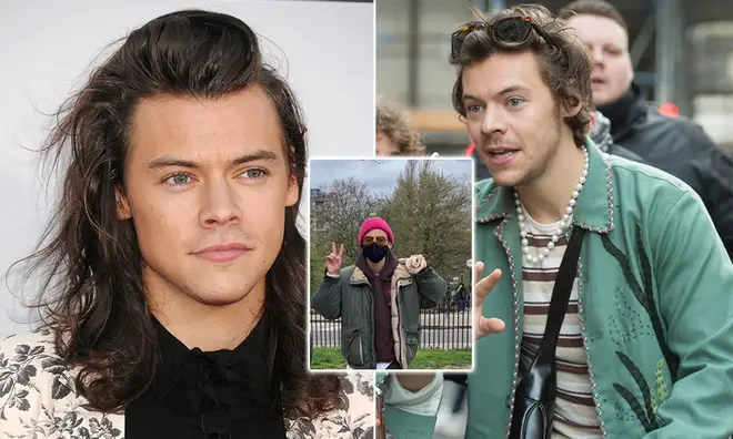 Three fans who met Harry Styles made a Vlog detailing their experience meeting him.