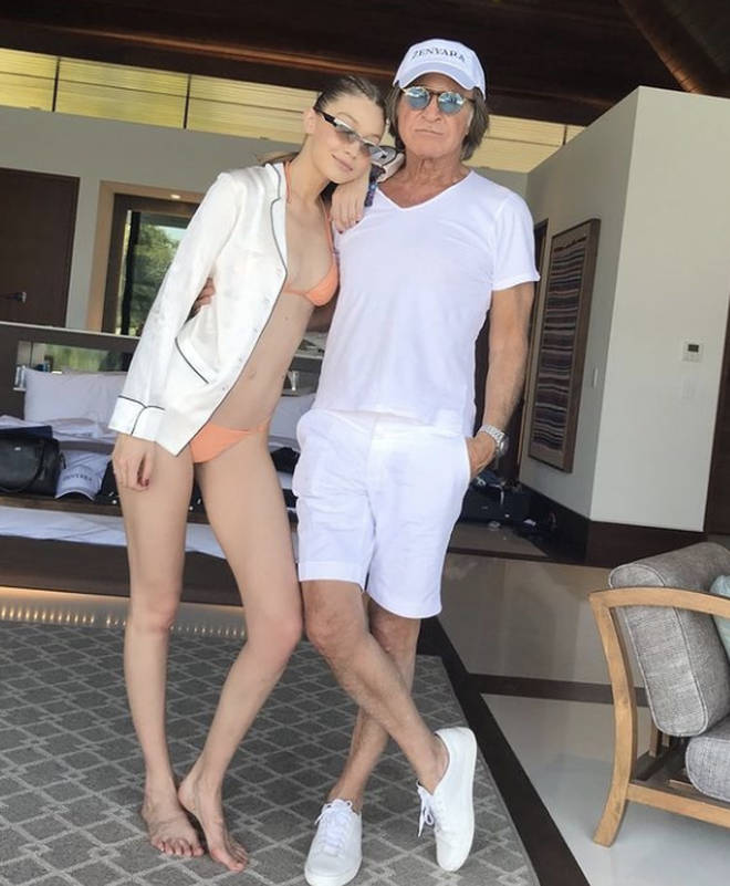 Mohamed Hadid is very close with his children