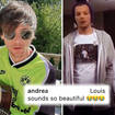 Louis Tomlinson likes One Direction a capella video
