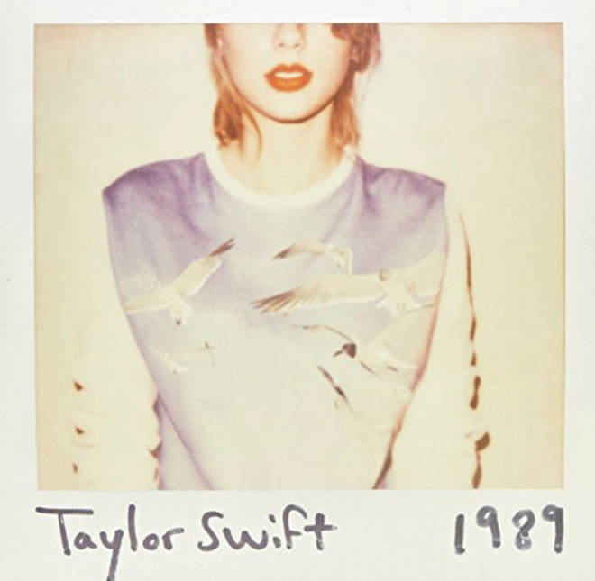 Capa do álbum original de '1989' de Taylor Swift.