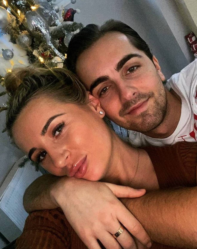 Dani Dyer and Sammy Kimmence became parents in January