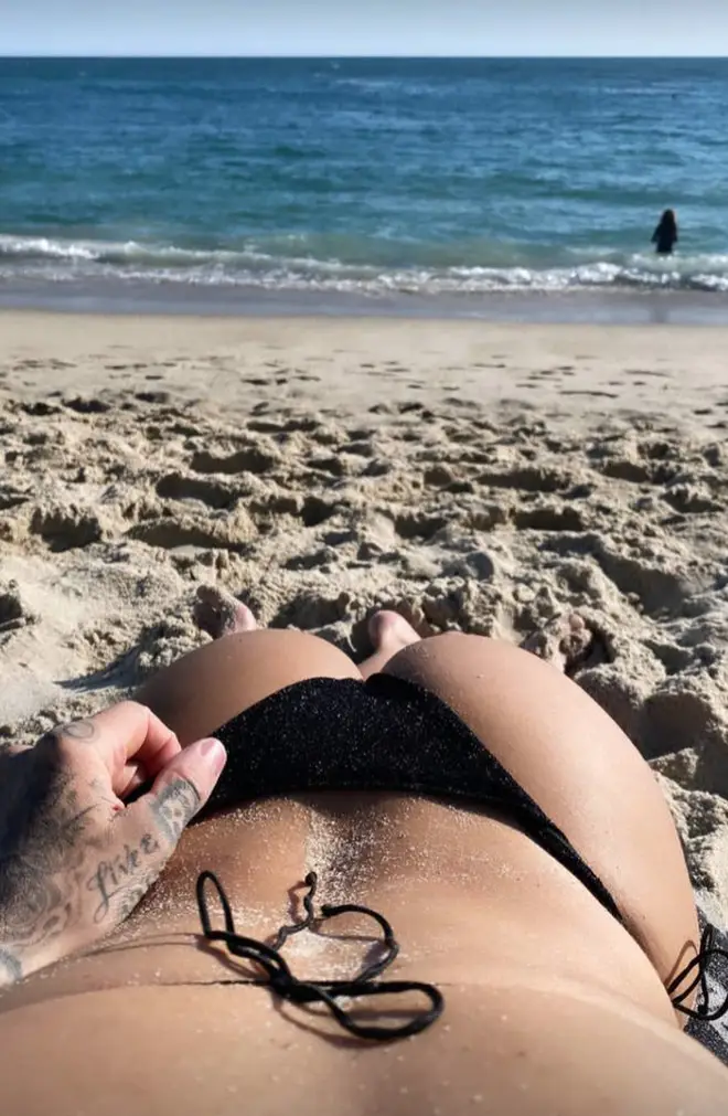 Kourtney Kardashian and Travis Barker celebrated her 42nd birthday at the beach.