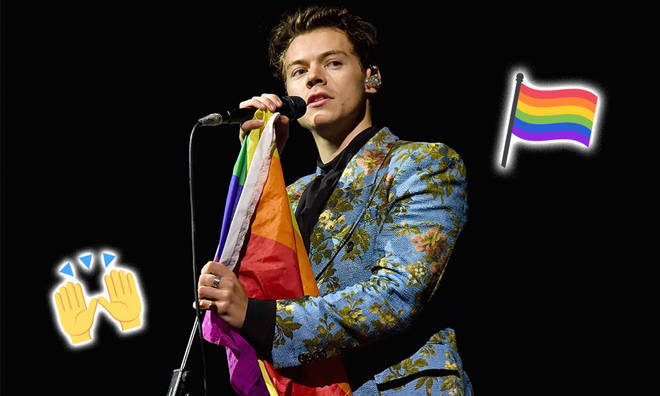 Harry Styles has topped the list of nominees for the British LGBT Awards.