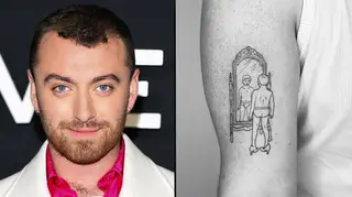 Sam Smith debuts new tattoo paying tribute to non-binary identity