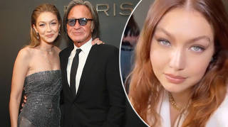 Gigi Hadid's dad Mohamed wished her a Happy Birthday with a series of baby snaps.