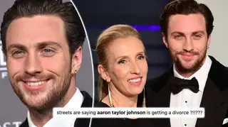 Is Aaron Taylor Johnson getting divorced?