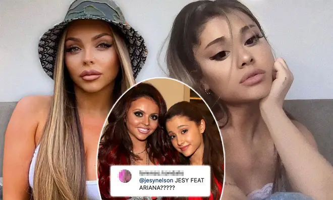 Jesy Nelson left an adorable comment on Ariana Grande's latest post.