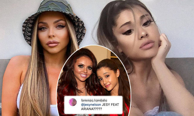 Jesy Nelson left an adorable comment on Ariana Grande's latest post.