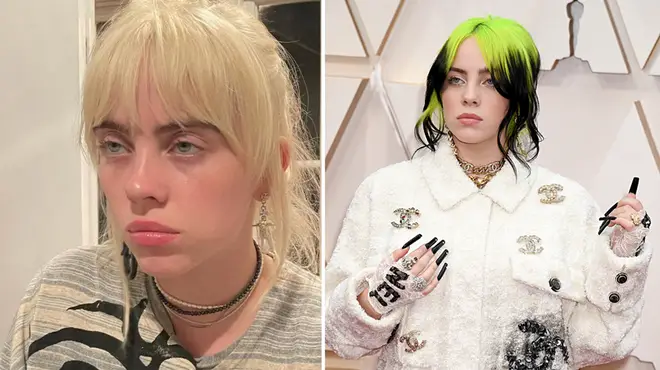 Billie Eilish got her first tattoo in 2020