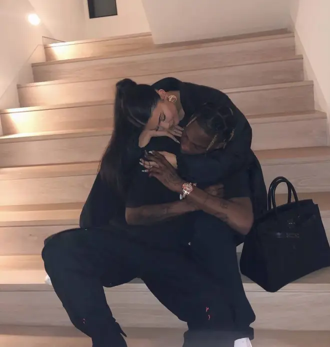 Kylie Jenner and Travis Scott share Stormi together.