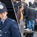 Harry Styles has been spotted filming My Policeman