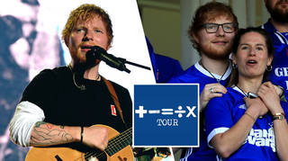Ed Sheeran seemed to announce a tour and album as he became the sponsor of Ipswich Town FC