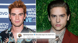 KJ Apa gets trolled by co-star Cole Sprouse's twin brother Dylan