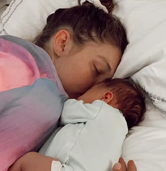 Gigi Hadid shared never-before-seen photos of her daughter, baby Khai.