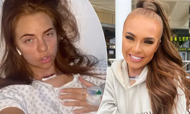 Demi Jones has updated her fans on her recovery journey following her surgery.