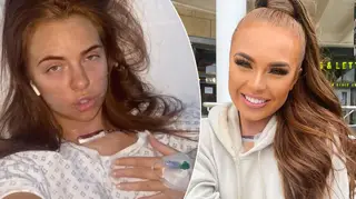 Demi Jones has updated her fans on her recovery journey following her surgery.