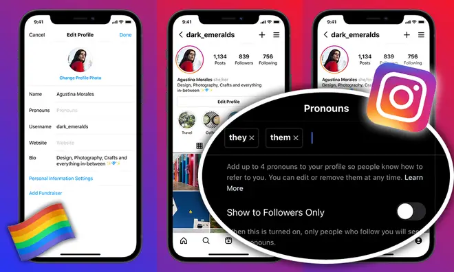 How To Update Instagram Pronouns On The App