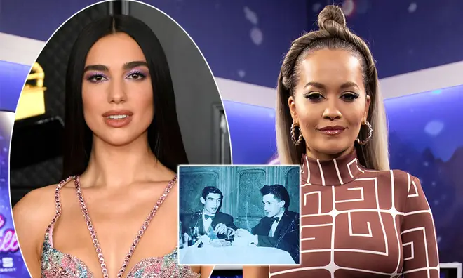 Dua Lipa and Rita Ora's families have known each other since the 1960s.