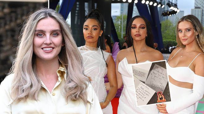 Little Mix received a sweet note from Geri Horner