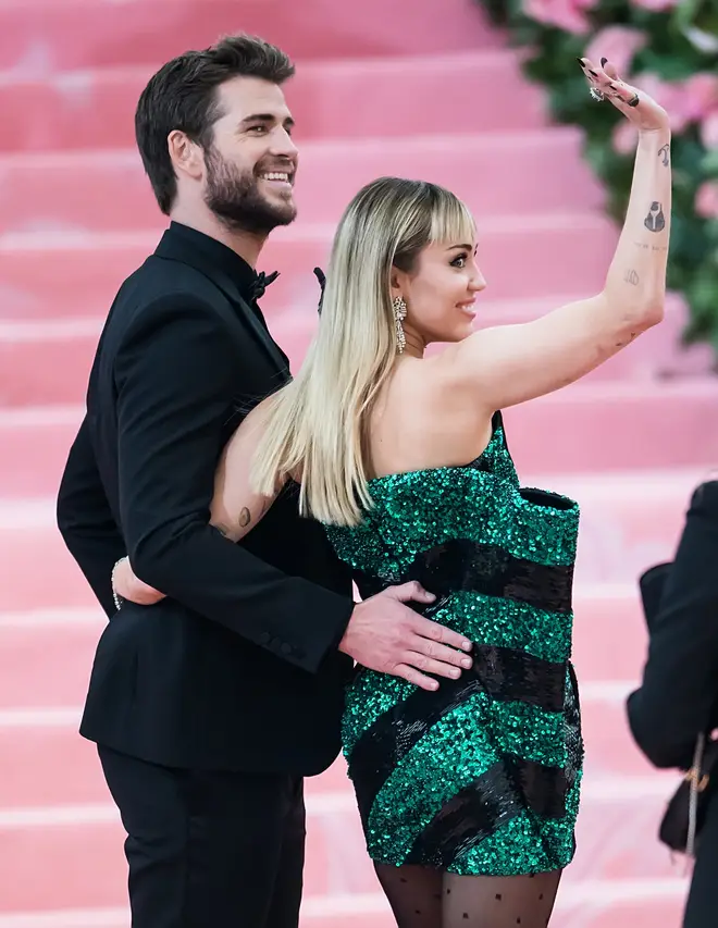 Miley Cyrus and Liam Hemsworth make one of their final public appearances together at the 2019 Met Gala