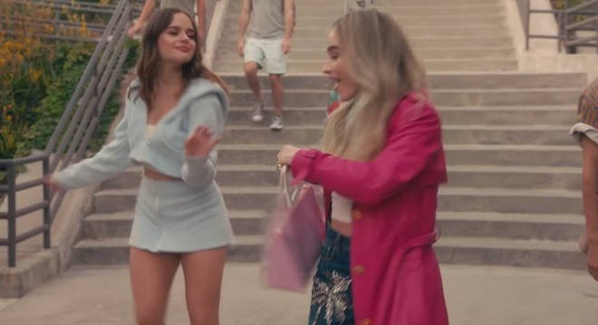 Joey King appeared in Sabrina Carpenter's 'Sue Me' music video.