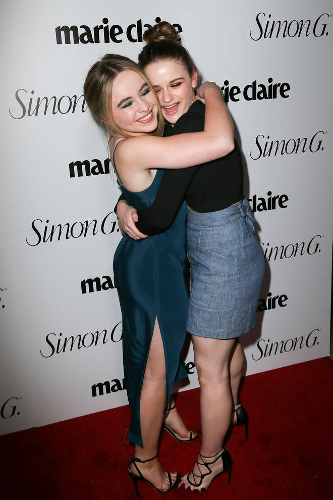 Sabrina Carpenter and Joey King became friends years ago.