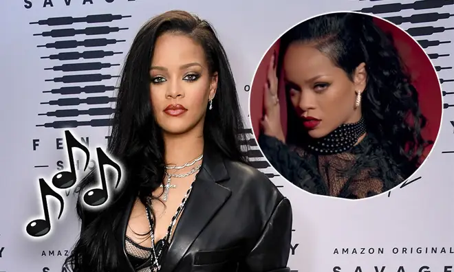 Rihanna teased new music is on the way.