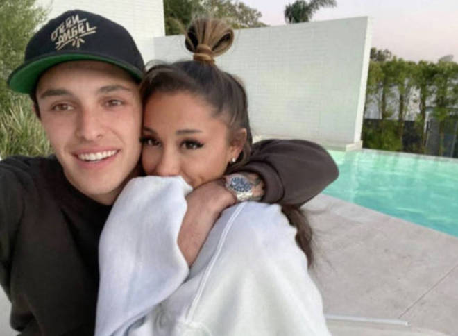 Dalton Gomez moved in with Ariana Grande at the start of the worldwide lockdown