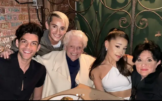 Ariana Grande's family were no doubt present at her wedding