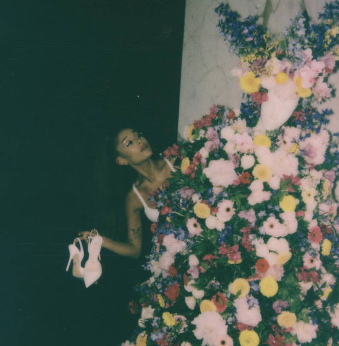 Ariana Grande reportedly filled her home with flowers for the nuptials