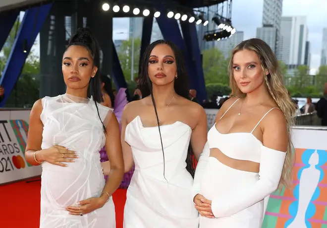 Little Mix look gorgeous in angel-themed outfits for their new music video
