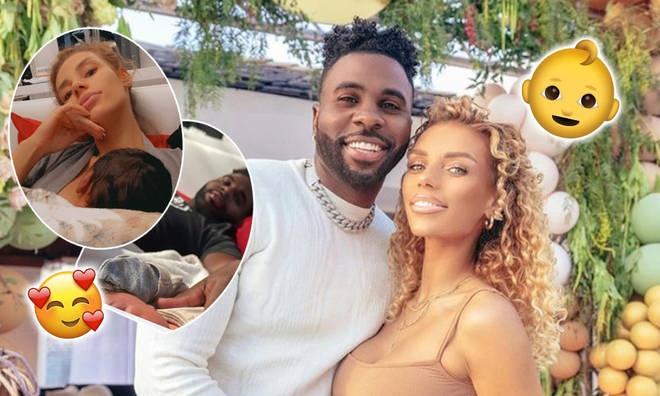 Jason Derulo and Jena Frumes have shared family photos with their baby boy