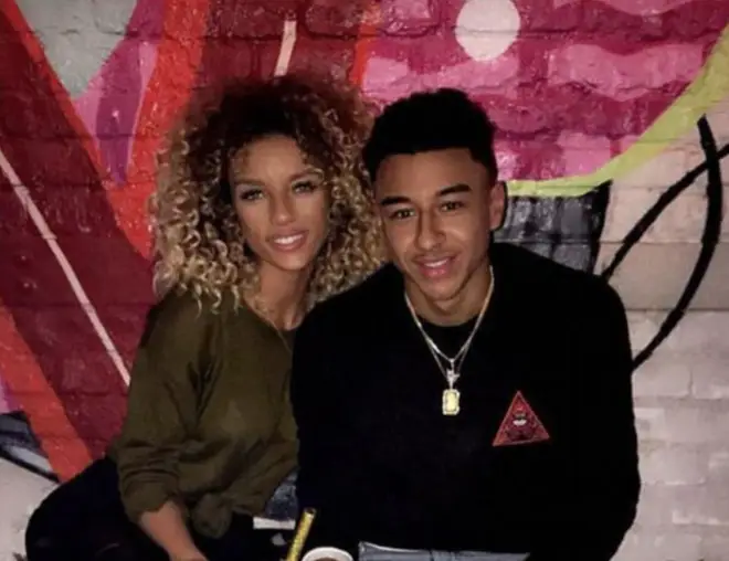 Jena Frumes' relationship with Jesse Lingard came to an end after he allegedly 'cheated' on her