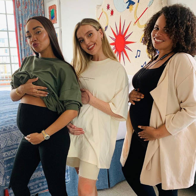 Leigh-Anne Pinnock and Perrie Edwards are expecting at the same time as manager, Samantha Cox