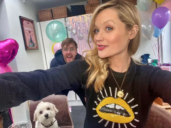 Laura Whitmore and Iain Stirling welcomed their first child in April