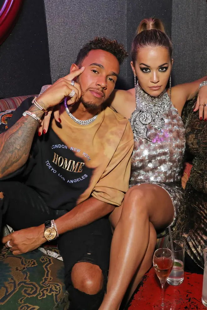 Lewis Hamilton and Rita Ora has a brief summer fling