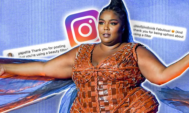 Lizzo Just Got Real About Using Instagram Beauty Filters - Capital