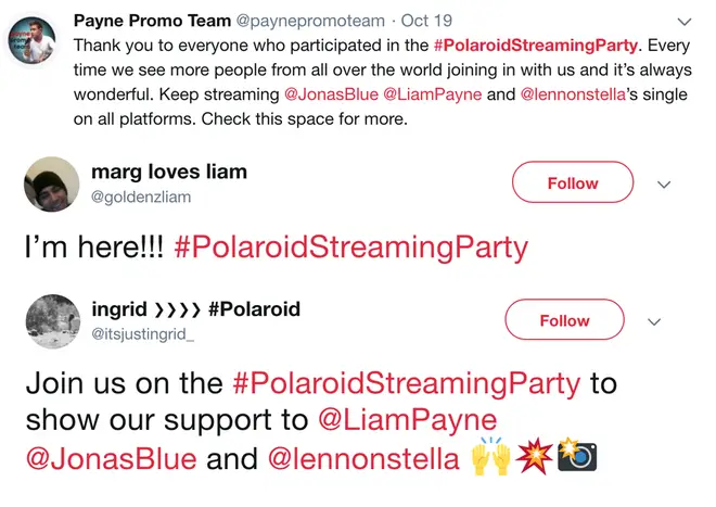 Liam Payne's fans have been hosting streaming parties for his new single 'Polaroid'