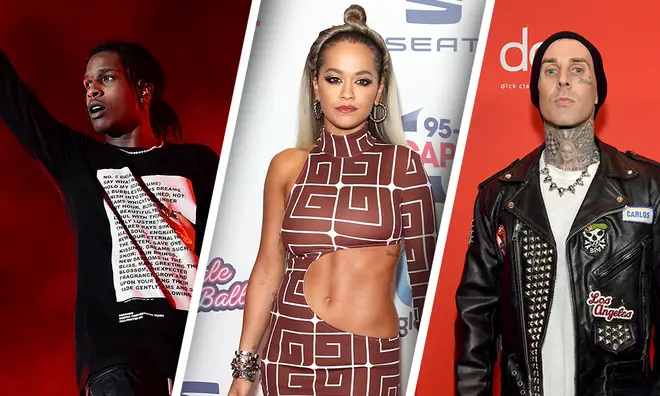 Rita Ora has been linked to A$AP Rocky and Travis Barker