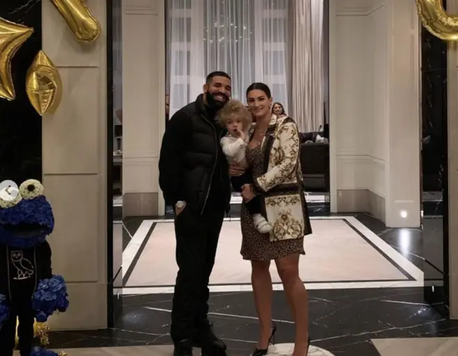 Drake shares his son Adonis with ex Sophie Brussaux