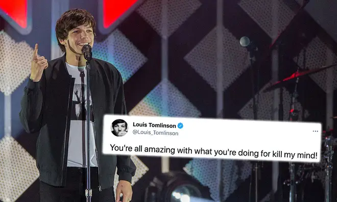 Louis Tomlinson has thanked fans for their support