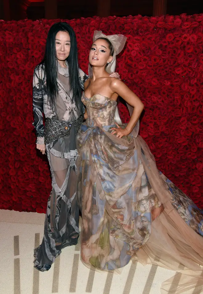 Ariana Grande wore another Vera Wang custom gown for her nuptials
