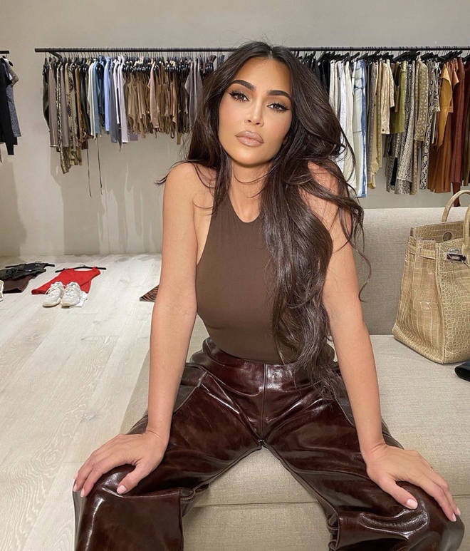 Kim Kardashian denied rumours she 'hooked up' with Travis Barker
